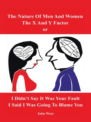 cover image of The Nature of Men and Women, the X and Y Factor, or I Didn't Say It Was Your Fault, I Said I Was Going to Blame You
